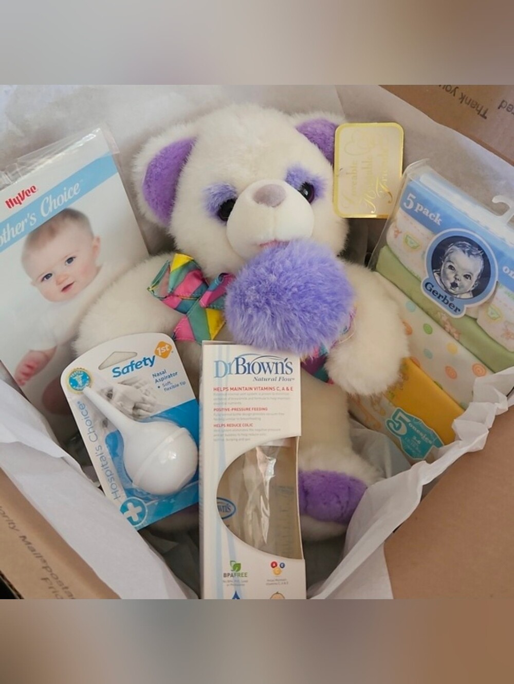 Baby Essentials New Parent Set Boy Girl Gender Neutral Bundle